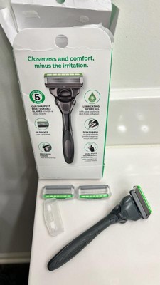 Schick Hydro Sensitive Razor – 5 Blade Razor for Men with Sensitive ...