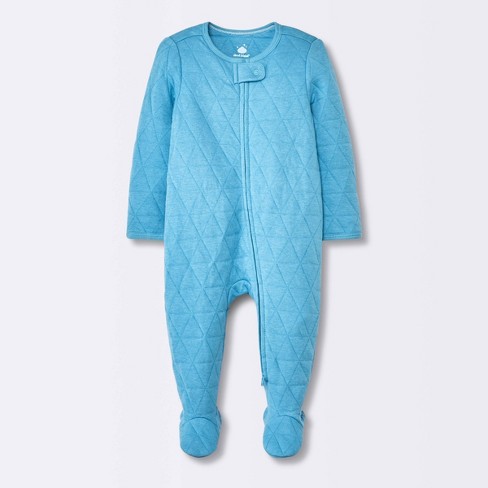 Baby Boys' Quilted Sleep N' Play - Cloud Island™ Blue Newborn