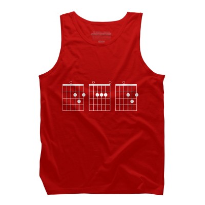 Men's Design By Humans Rocking Dad Guitar Chords By HoangCathrine Tank Top