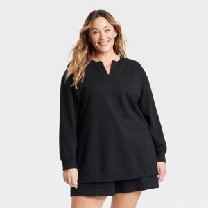 Women's Pullover Sweatshirt - Ava & Viv™ - 1 of 3