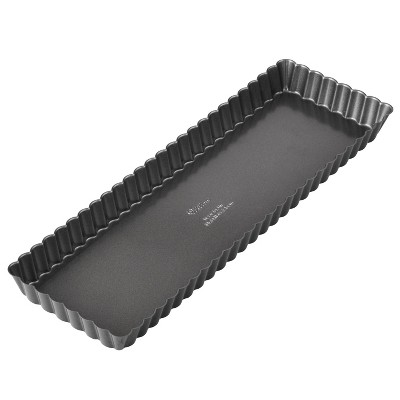 Wilton 14&#34;x4.5&#34; Extra Long Non-Stick Tart and Quiche Pan