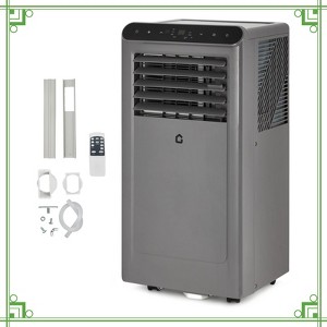 Jojoka 10000 BTU 3-in-1 Portable Air Conditioner with LED Display, Remote Control, 24-Hour Timer, Sleep Mode, Cools Rooms up to 450 Sq. Ft - 1 of 4