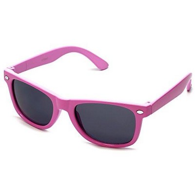 Kids Vintage Designer Sunglasses 100% UV Protection Pink and Grey Lens