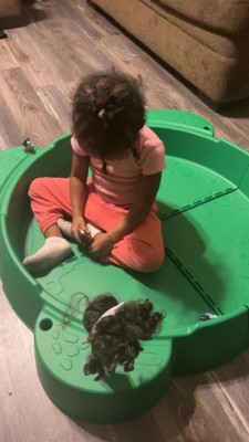 Kinetic Sand Surprise in my @Little Tikes turtle sandbox part 2