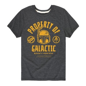 Boys' - Star Wars - Property Of Galactic Bh Short Sleeve Graphic T-Shirt - 1 of 4