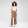 Women's Cargo Drawstring Straight Leg Pants - Wild Fable™ - 2 of 4