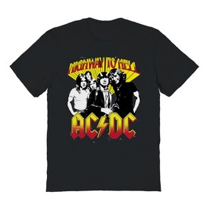 Acdc Men's Contrast Highway Short Sleeve Graphic Cotton T-Shirt - 1 of 1