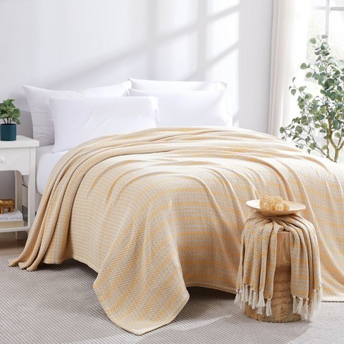 Southshore Fine Living Agadir Collection 100 Cotton Bed Blanket