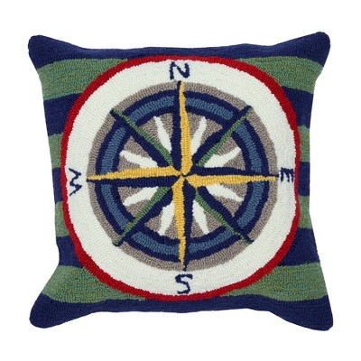 Liora Manne Frontporch Coastal Indoor/Outdoor Pillow..