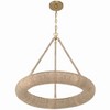 Crystorama Lighting Oakley 6 - Light Chandelier in  Soft Gold - 3 of 3