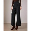Womens Flare Palazzo Pants Dressy Casual Business Work Office Slacks Trousers High Waist Wide Leg - 2 of 4