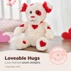 Bearington Patches of Love Valentines Stuffed Animal, 6 Inch Valentines Stuffed Dog, Ideal for Valentine Day Gifts for Kids - 3 of 4