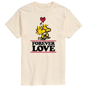 Men's - Peanuts - Forever Love Short Sleeve Graphic T-Shirt - 1 of 4
