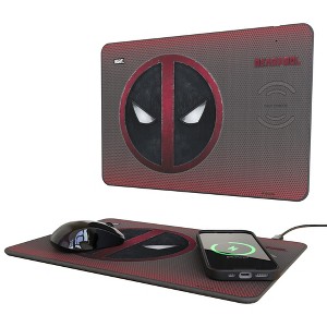 Marvel Deadpool Grid 15-Watt Wireless Charger and Mouse Pad - 1 of 3