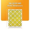 Filter-Monster Pleated HVAC Air Conditioner Furnace Replacement Air Filter - 2 of 4