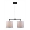 Elegant Lighting Gemma Collection Chandelier D:12 H:51 Lt:2 Bronze Finish - 2 of 2