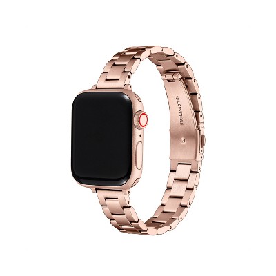 Posh Tech Sloan Skinny Stainless Steel Band for Apple Watch - Rose Gold