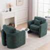 NicBex Rounded Corner/Sharp-Angle Chair Modern Accent Chair, Stylish Comfy Sofa Chair Single Seat for Many Scenarios - 3 of 4