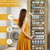 GustoWave 10-tier Over The Door Pantry Organizer with Mesh Baskets, Adjustable & Stable Hanging Spice Rack - 4 of 4