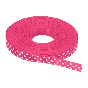 Unique Bargains Polyester Washable Soft Grosgrain Ribbons for DIY Crafts Gift - 1 of 4