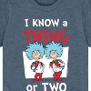 Boys' - Dr. Seuss - I Know A Thing Or Two School Short Sleeve Graphic T-Shirt - 2 of 4
