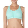 Fruit Of The Loom Women's Front Close Racerback Sport Bra, 2-pack Mint  Chip/white 46 : Target