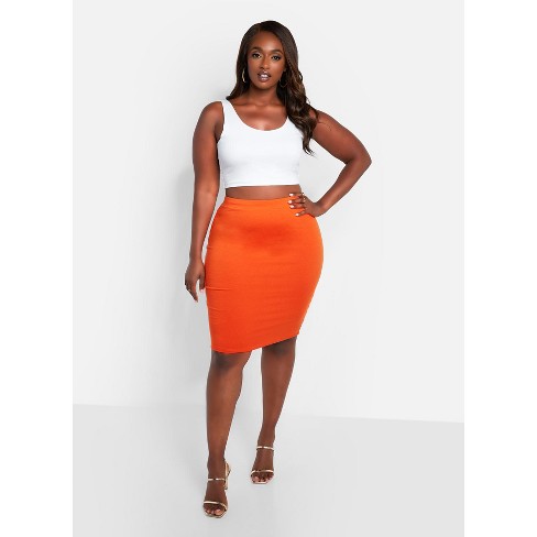 Rebdolls Women's Essential Bodycon Skirt :