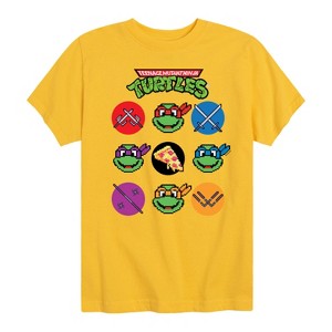 Boys' - Teenage Mutant Ninja Turtles - Turtles Grid Short Sleeve Graphic T-Shirt - 1 of 4