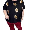 Women's Friday Night Lights Football Tee - FANTASTIC FAWN - 3 of 4