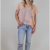 Women's Boots Print Graphic Tee Cotton Jersey - Easel - 2 of 3
