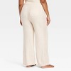 Women's Sweater Wide-Leg Pajama Pants - Auden™ - 2 of 3
