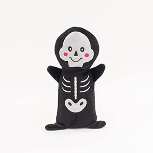 ZippyPaws - Halloween Colossal Buddie - Soft Squeaker Plush Dog Toy with Unique Sound - Skeleton - 1 of 1