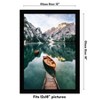 Americanflat 12x18 Black Picture Frame - Composite Wood with Shatter Resistant Glass - 2 of 4