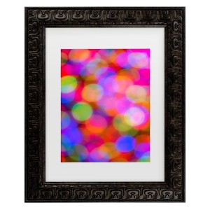 Trademark Fine Art - Darren White Photography Holiday Lights Matted Framed Art - 1 of 4