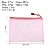 Unique Bargains PVC Waterproof Mesh Zipper Home Office File Bags 6 Pcs - 2 of 4