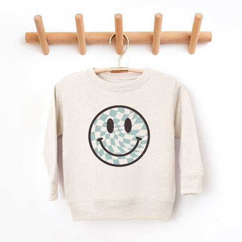 Checker Pumpkin Face Graphic Sweatshirt main image 0