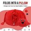 Plushible Clifford the Big Red Dog Kids Snugible Blanket Hoodie & Pillow - 3 of 4