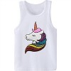 Gender Neutral GIRLS UNICORN SEQUIN TANK TOP - Lola + The Boys - image 3 of 3