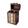 Twine Old World Wooden Wine Bottle Gift Box - image 3 of 4