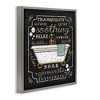 Stupell Industries Country Bathtub with Various Phrases, 25" x 25" - 3 of 4
