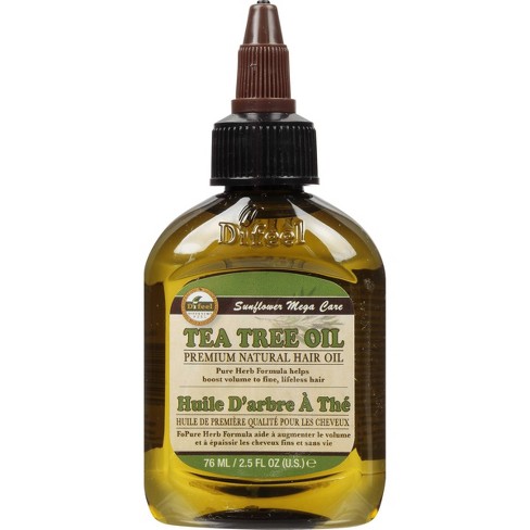 Difeel Premium Natural Hair Tea Tree Oil 2.5 Fl Oz : Target