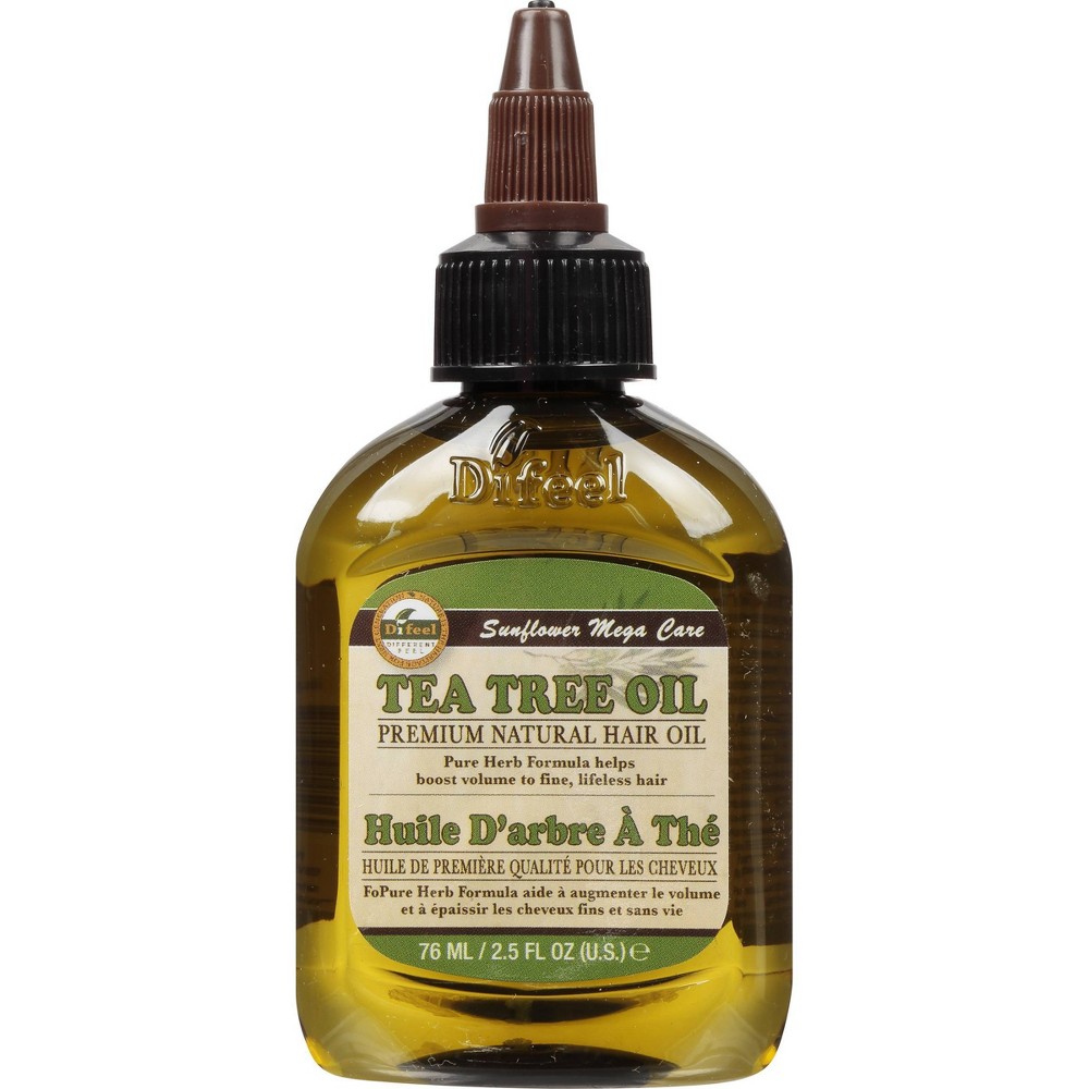 Photos - Hair Styling Product Difeel Premium Natural Hair Tea Tree Oil 2.5 fl oz