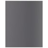 vidaXL Bookshelf Boards 8 pcs High Gloss Gray 15.7"x19.7"x0.6" Engineered Wood - 3 of 4