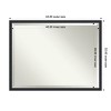 Amanti Art Bethany Beveled Wood Framed Bathroom Vanity Wall Mirror - 3 of 4