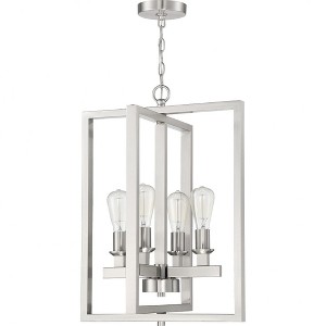 Craftmade Lighting Chicago 4 - Light Chandelier in  Brushed Polished Nickel - 1 of 2