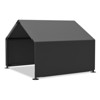 VisioGear Dog Shade Shelter, Portable Pet Tent, Water Resistant Dog House for Shade Protection, Garden, Patio, Backyard, Gray, 47.8"*46.6"*36" - 2 of 4