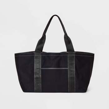 Utility Tote Handbag - Shade & Shore™ Black