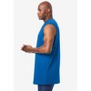 KingSize Men's Big & Tall Shrink-Less Longer-Length Lightweight Muscle Pocket Tee - 4 of 4