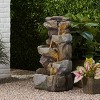 Gulches Garden Decor: Opt for 7"-42.25" High Fountain, Rustic Multi - 2 of 4