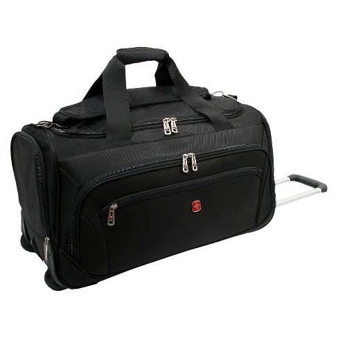 Swissgear Zurich 48l Wheeled Duffel Bag - Black : Target